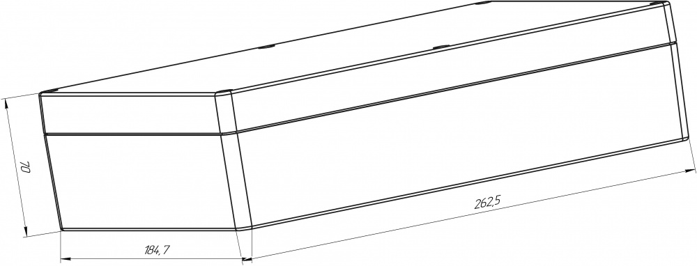 Гермобокс KG-1 для установки роутера