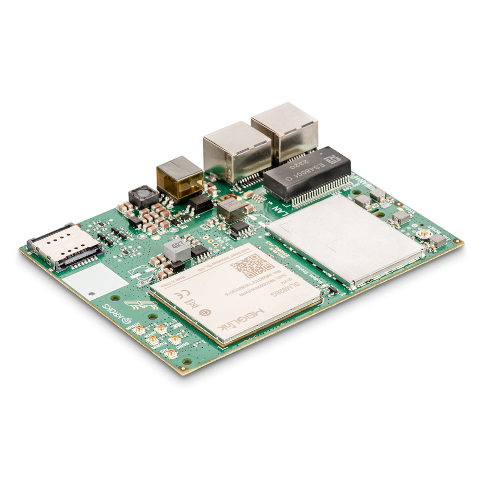 Kroks Rt-Brd m12-Gn гигабитный роутер с модемом LTE cat.12 для установки в гермобокс